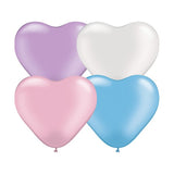 Qualatex 6" Heart Balloon Assortment