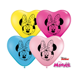 Qualatex 6" Disney Heart Balloons
