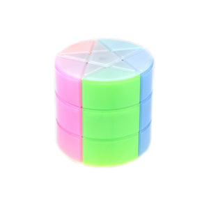 YJ Cube Column Colourful Stars Cylinder