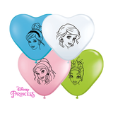 Qualatex 6" Disney Heart Balloons