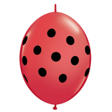 Qualatex 6" Q-Link Polka Dot Balloons