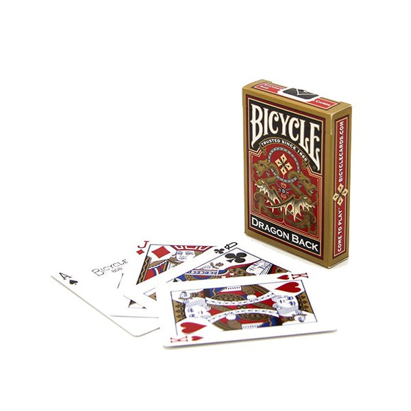 Bicycle Gold Dragon Back Card Deck