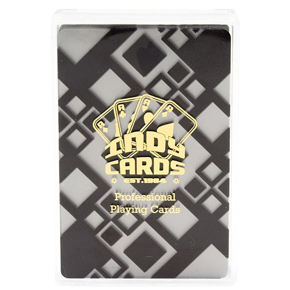Indy Plastic Playing Cards - Diamond Back