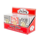 Indy Transparent Plastic Playing Cards (12pc)