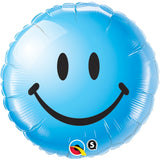 Qualatex Smiley Face Foil Balloons