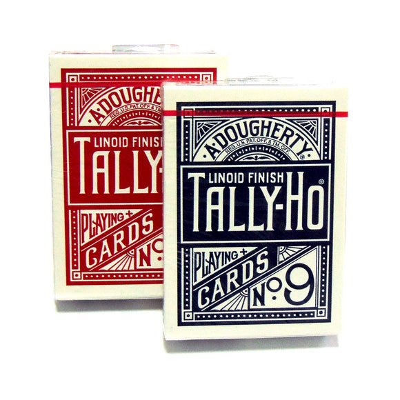 Tally-Ho Playing Card Deck - Fan Back