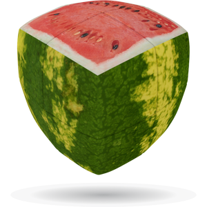 V-Cube Watermelon Pillow Cube