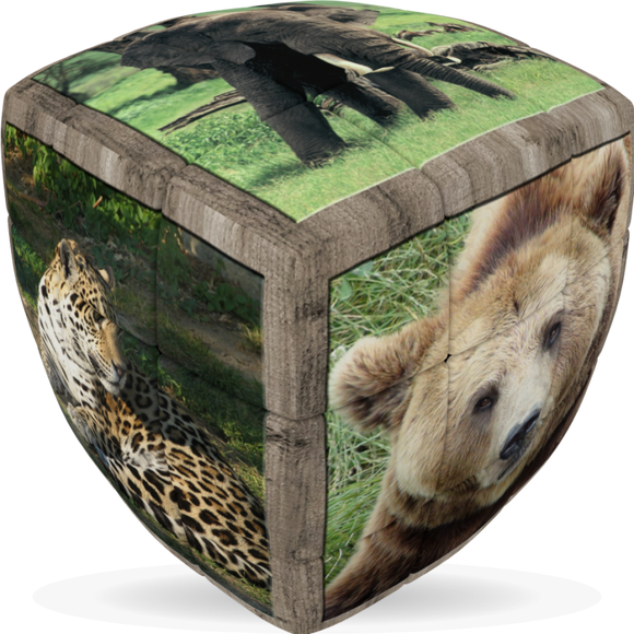 V-Cube Wild Animals Pillow Puzzle Cube